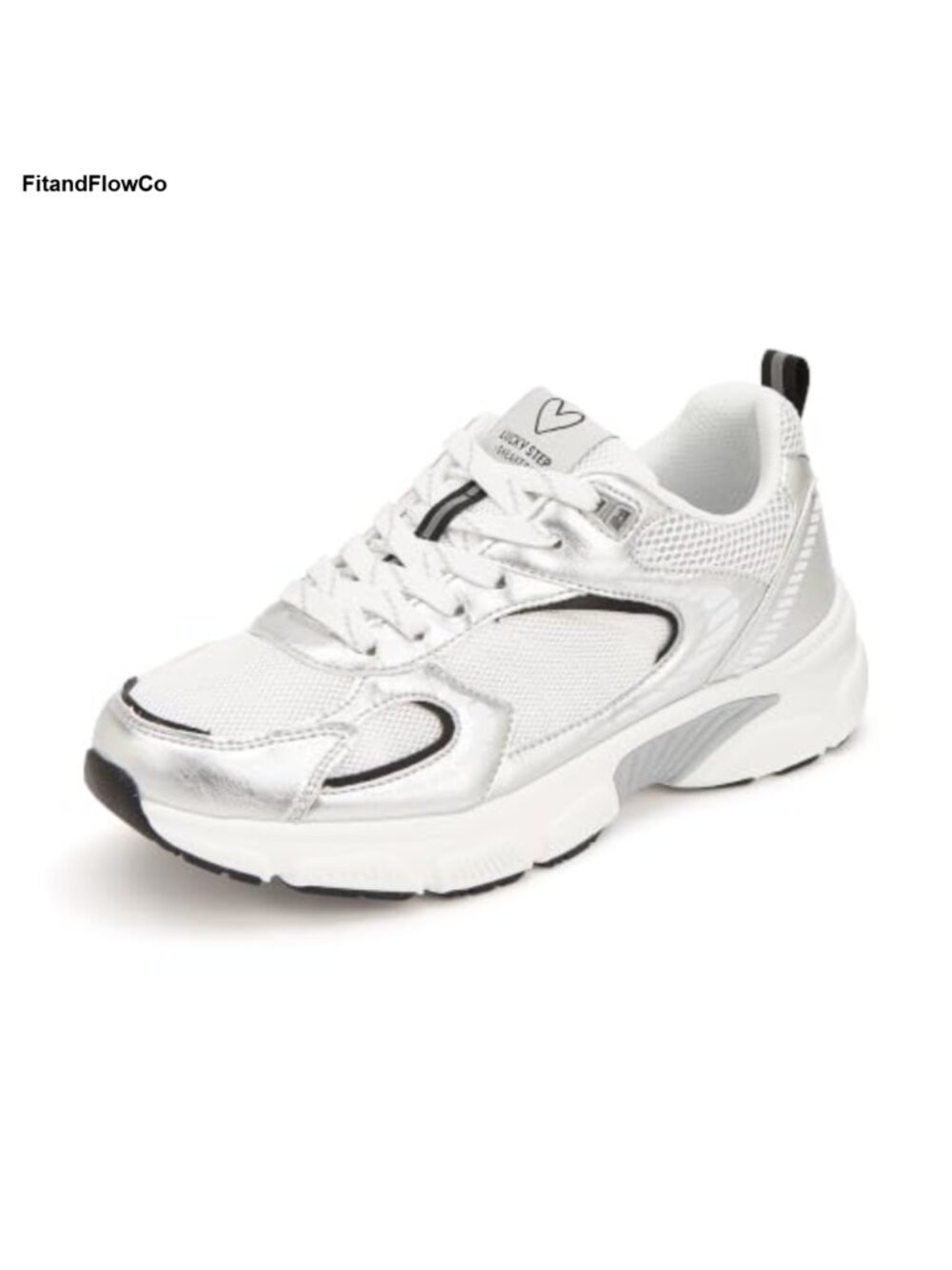 Mesh PU Walking Sneakers Lightweight Slip Resistant Lace-Up Athletic Shoes